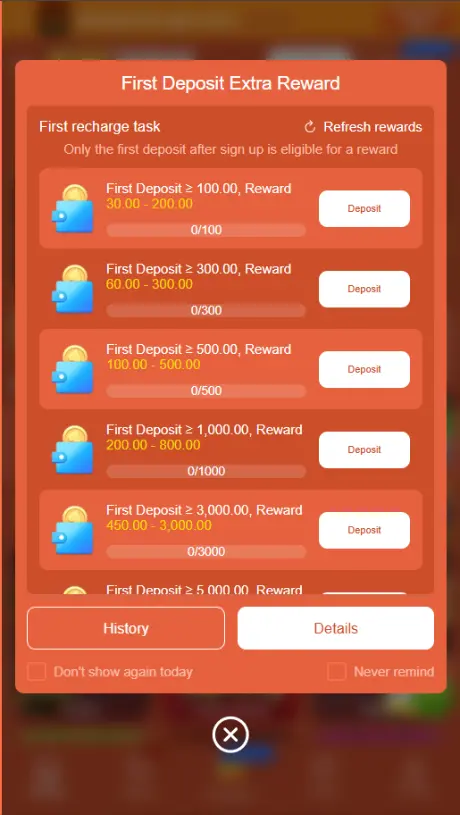 EP 789 Game Deposit Rewards